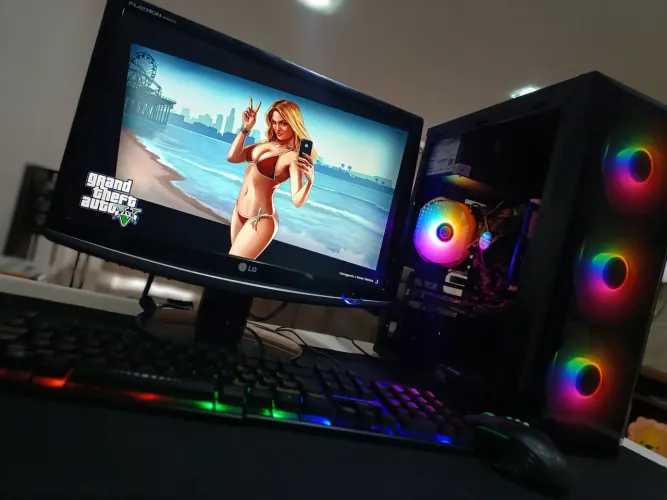 Pc gamer completo Roda tudo