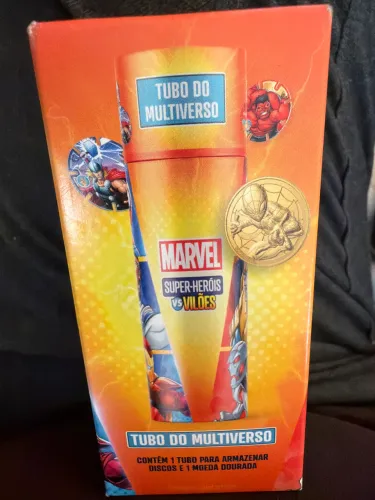 Porta discos Tubo Do Multiverso Marvel Bistek