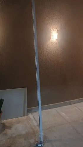 Trilho e roldanas para porta de correr tamanho 2.50