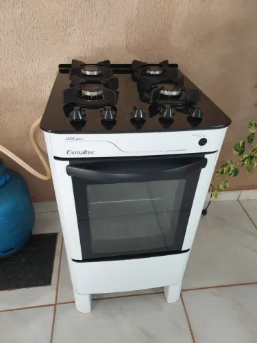 Fogão Esmaltec mesa vidro automático 