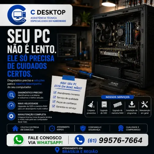 Assistência Técnica para Computadores e Notebooks