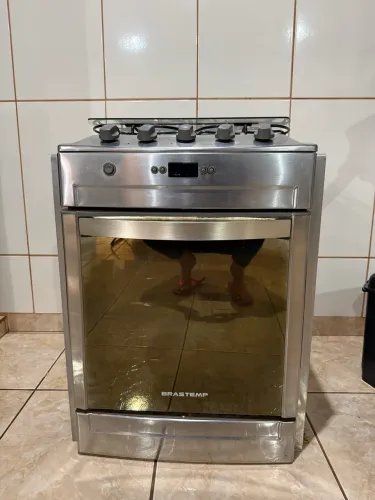 Fogão de Embutir Brastemp Ative! 4 Bocas Inox
