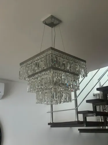 Vendo Lustre Pendente de Cristal