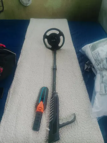 Detector de metais,troco por itens de pesca
