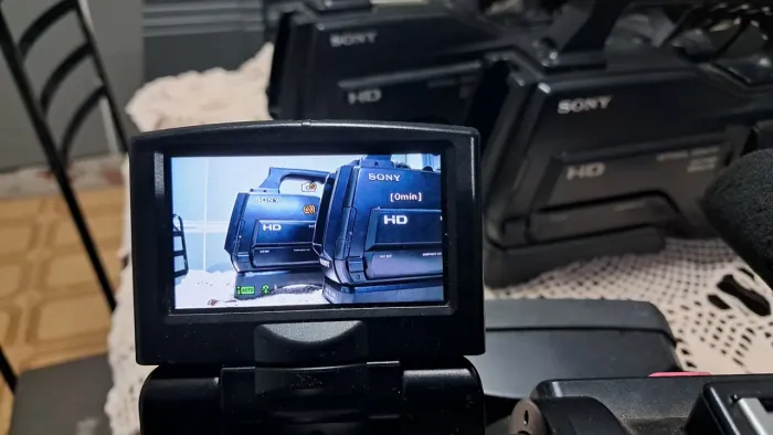 3 câmeras Sony MC2000 em ótimo estado