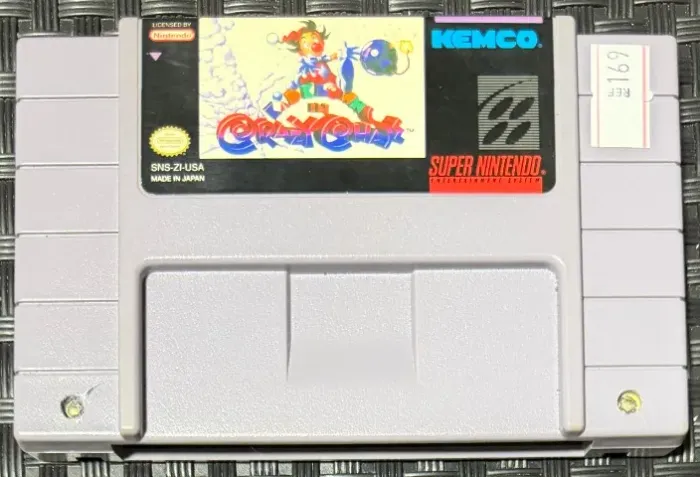 Kid Klown in Crazy Chase Original SNES Super Nintendo