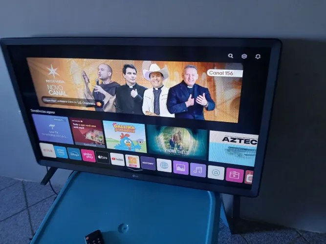 Tv 32 smart ThinQ Com IA , sistema completo (seminova)