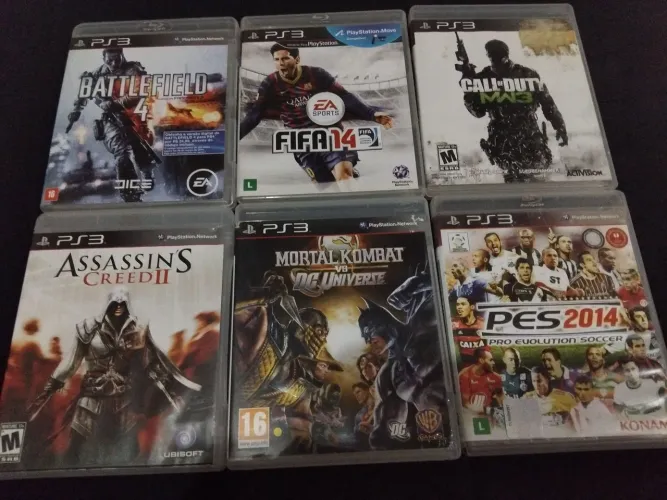 Lote de ps3 Originais 