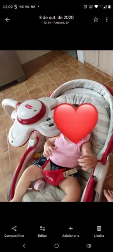 Cadeirinha Moisés 3em1 tiny love 
