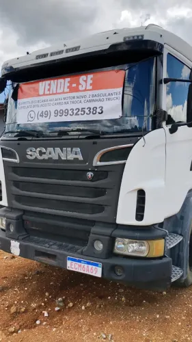 CARRETA SCANIA 2013 E CAÇAMBA LIBRELATO 2016, SEMI-NOVA