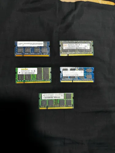 Memórias de notebook