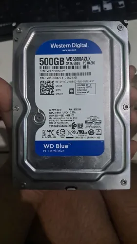 HD de 500 Gb para pc