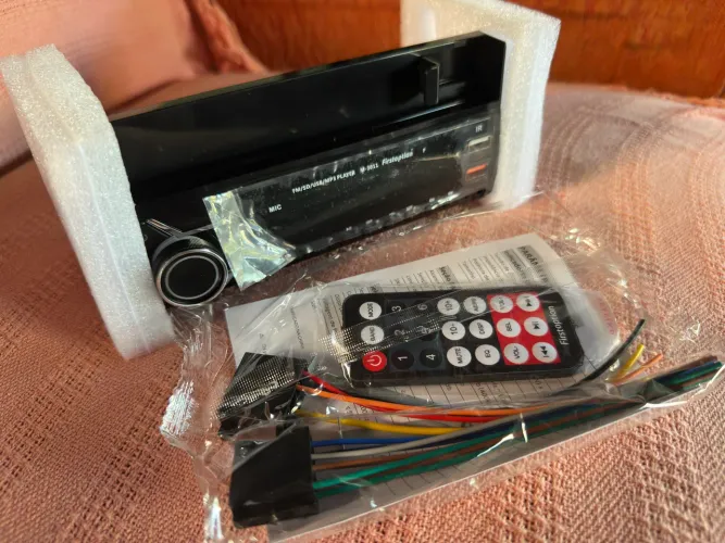Som rádio mp3 Bluetooth + USB + controle