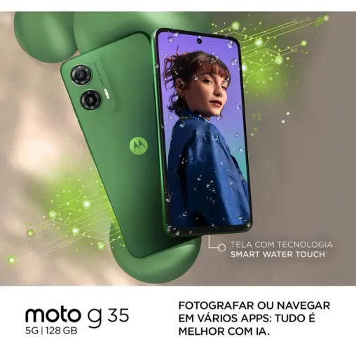 Moto g35 novo 