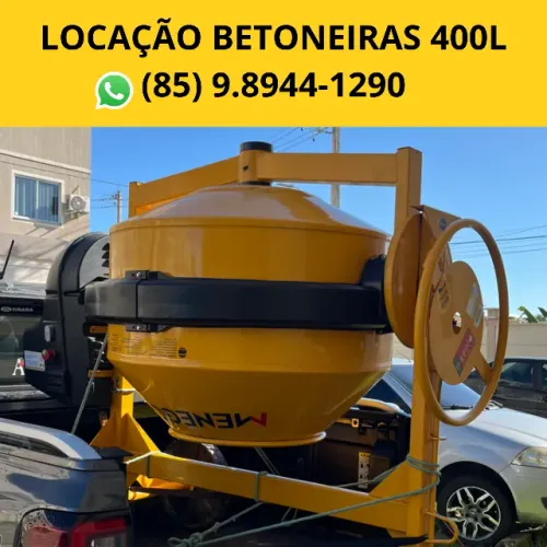 Betoneira 400L - Locação rápida