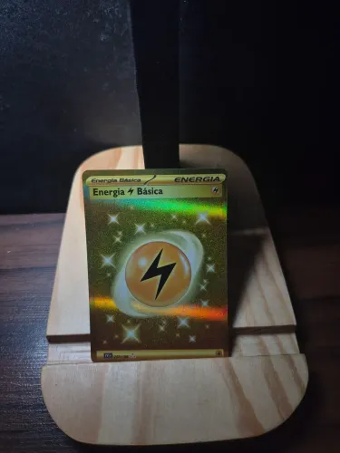 Carta Dourada Energia de Raio (original) Coleção Escarlate e violeta