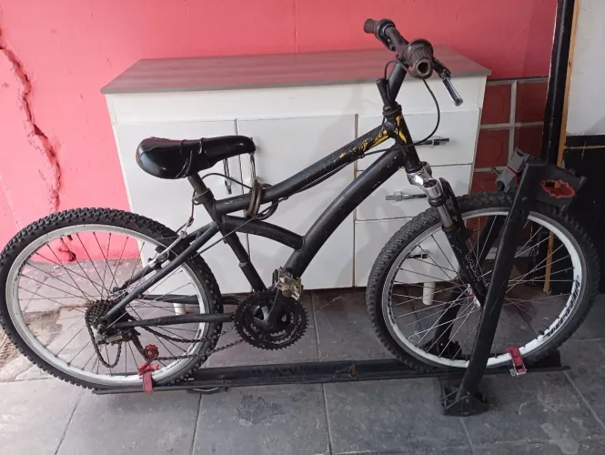 Bicicleta + suporte