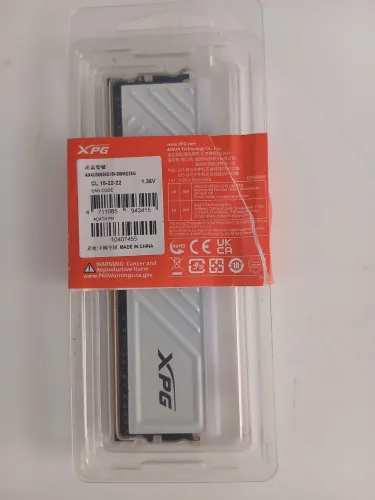 Memoria ram xpg spectrix ddr4 3600mhz branca