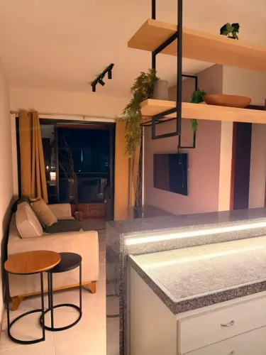 Ed Rio Miño: Apartamento Andar Alto Totalmente Mobiliado 45m² 2 Quartos 1 Vg
