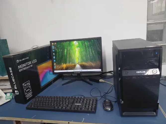 Computador Completo i3 6300 Ssd 240Gb Ram 8Gb Ddr4 Placa de Video Monitor 19