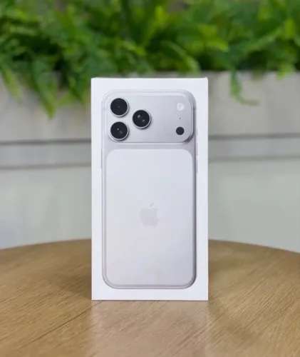 iPhone 17 Pro Max 256Gb Prata - Novo/Lacrado