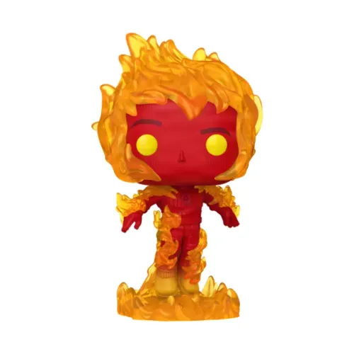 Funko pop Tocha Humana / Human Torch SEM CAIXA - Quarteto Fantastico Filme.