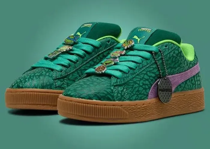 Tênis Puma suede Tartaruga ninja - Original e sem uso