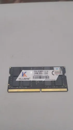 16gb ddr4 notebook nova funcionando perfeitamente