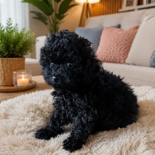 Lindo Filhote Poodle Pretinho