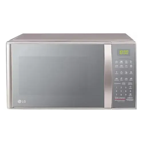 Forno Micro-ondas LG MS3043BR com Função Manter Aquecido e Limpa Fácil - Prata - 110V