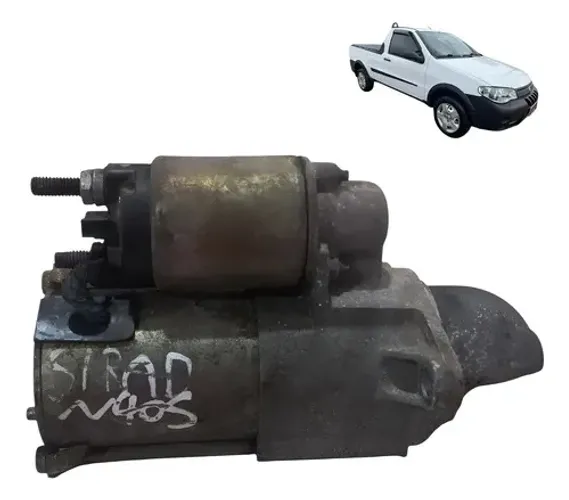 Motor Partida Arranque Fiat Strada 2001 2002 2010 1.0 1.8