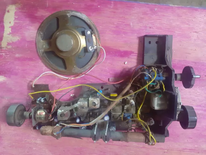 Chassis do moto rádio  rp m62.