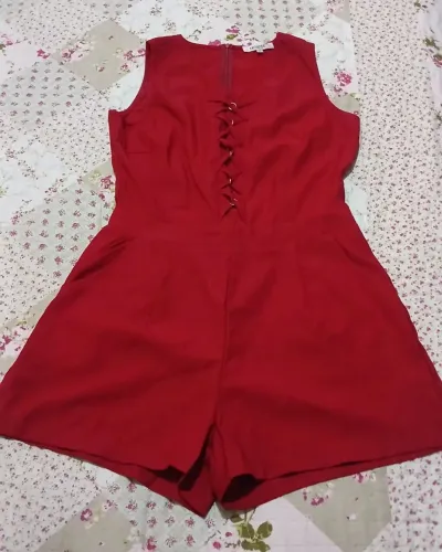 Macacão Vermelho - Em ótimo estado