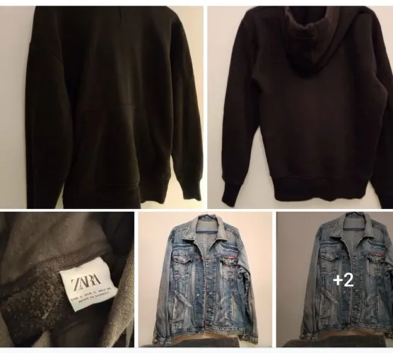 Lote de jaqueta e moletom novinho Zara Tatuapé 