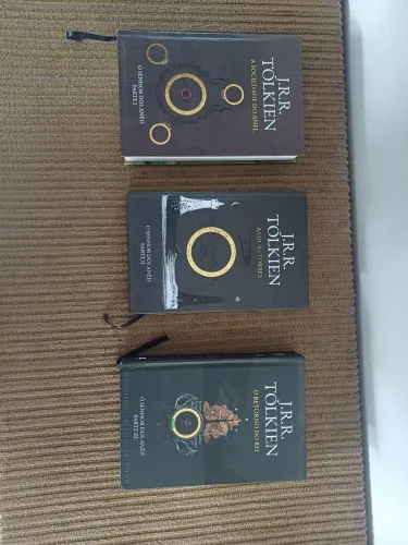 Coleção Senhor dos Anéis Capa Dura (livro, I, II, III)