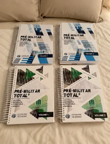 Livros/ Apostilas Pré Militar Total: Pré Vestibular