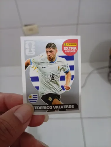 Figurinha Federico Valverde Prata