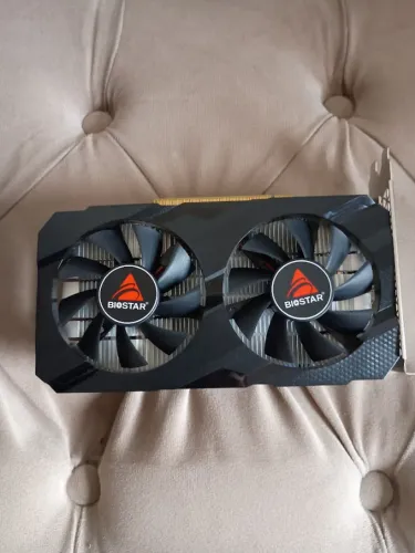 Placa de Vídeo Biostar AMD Radeon RX 580 2048SP (Com garantia)
