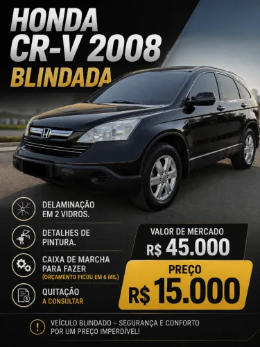 Honda CR-V LX 2.0 16V 2wd/2.0 Flexone Aut. 2008