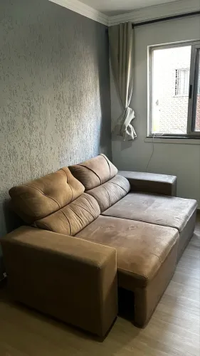 Sofá retrátil e reclinável 2 lugares