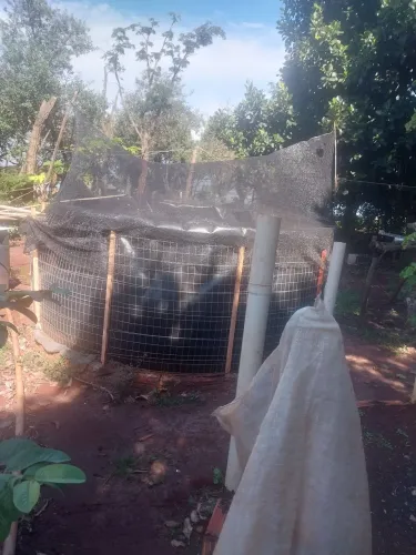 Vende se tanque pra criação de peixe geomembrana de 10 mil litros ainda embalado.