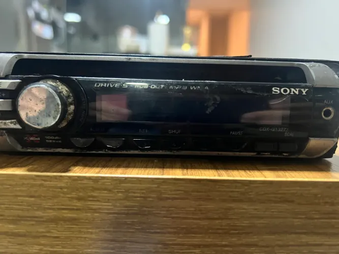 Aparelho som mp3 sony
