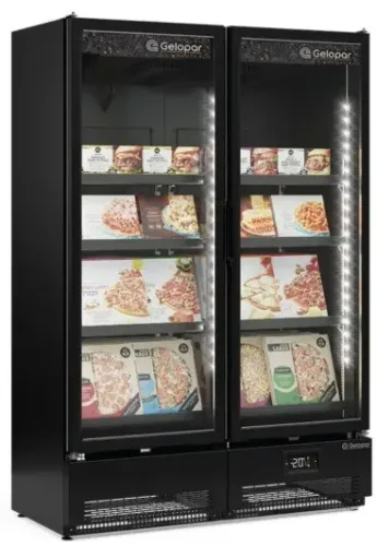 FREEZER EXPOSITOR VERTICAL 2 PORTAS GELOPAR 220V