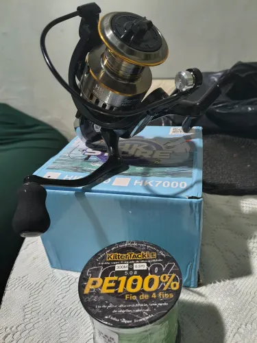 Molinete hd 6000 + linha 300m