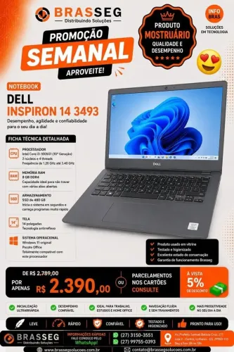 NOTEBOOK DELL INSPIRON 14 3493