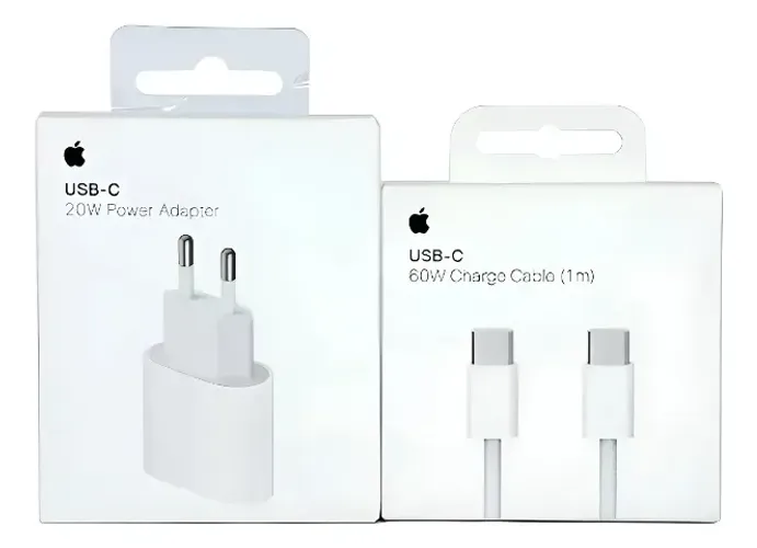 Kit Apple Original 20W + Cabo USB-C 1m