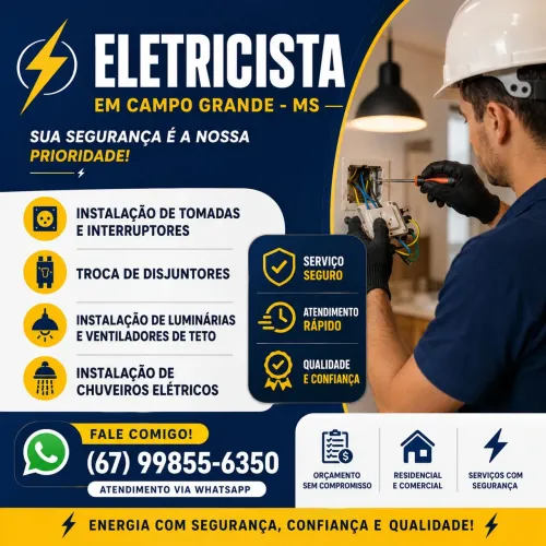 Eletricista em Campo Grande
