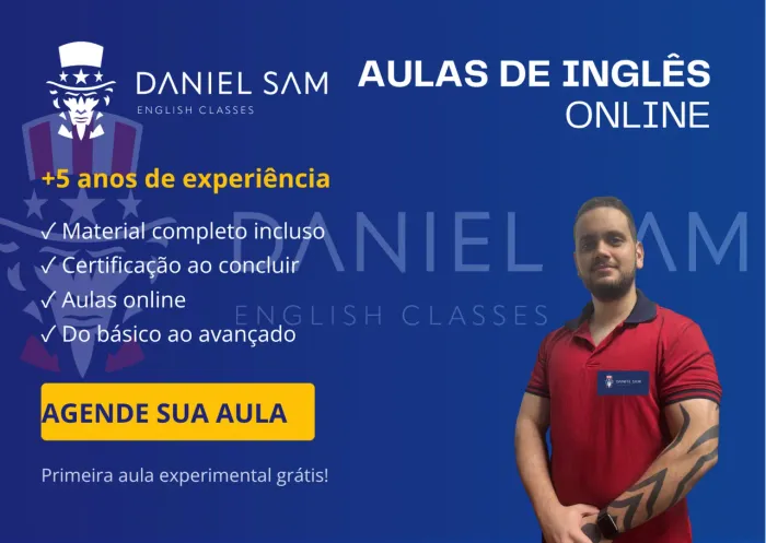 Daniel Sam - Aulas de inglês
