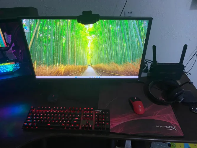 Benq 240 hertz  + periféricos