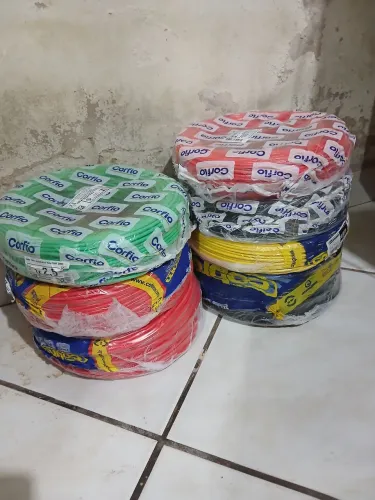 3 rolo 2,5 mm 1 rolo 1,5 mm 2 rolo 4 mm 1 rolo 6 mm 